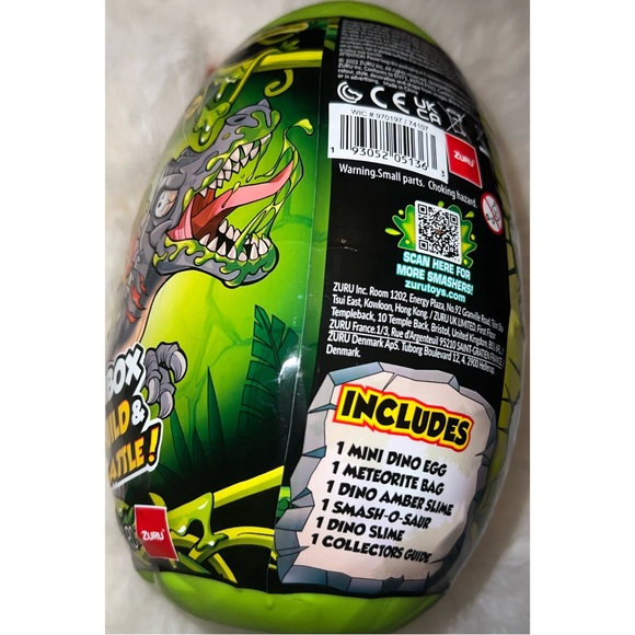 AMAZON ~Smashers Mini Jurassic Light Up Dino Egg (NEW) - Picture 9 of 10